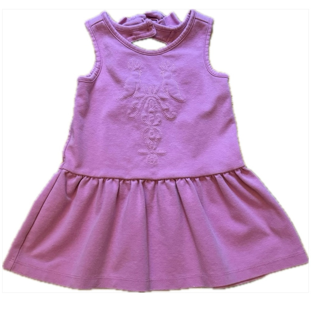 Janie and Jack Tropical Bird Bow Back Sundress